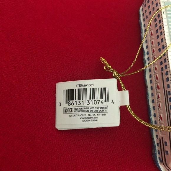 Kurt S Adler Cruise Ship Christmas Ornament - Picture 5 of 5